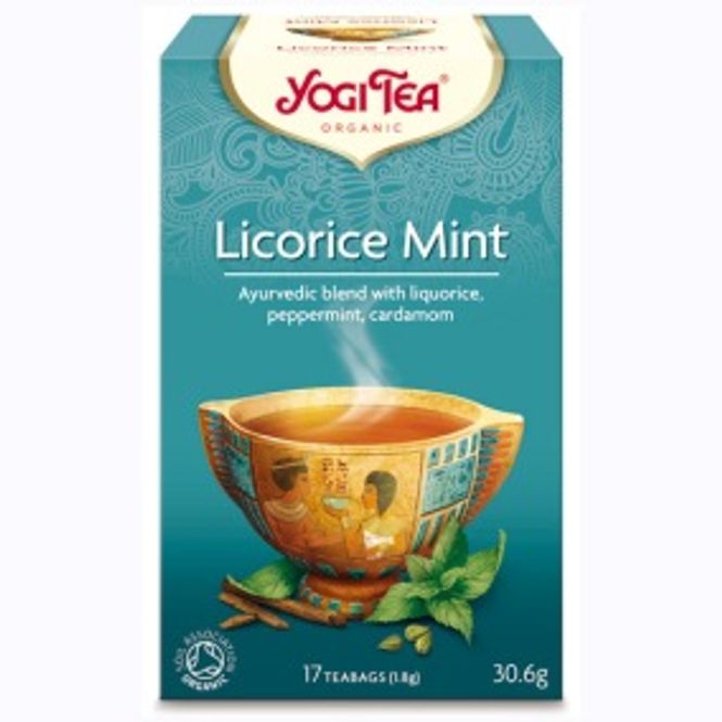 Huvudbild Yogi Tea Licorice Mint 17p 