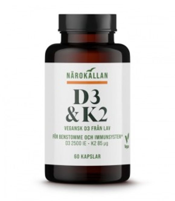 Huvudbild D3 & K2 60 kapslar