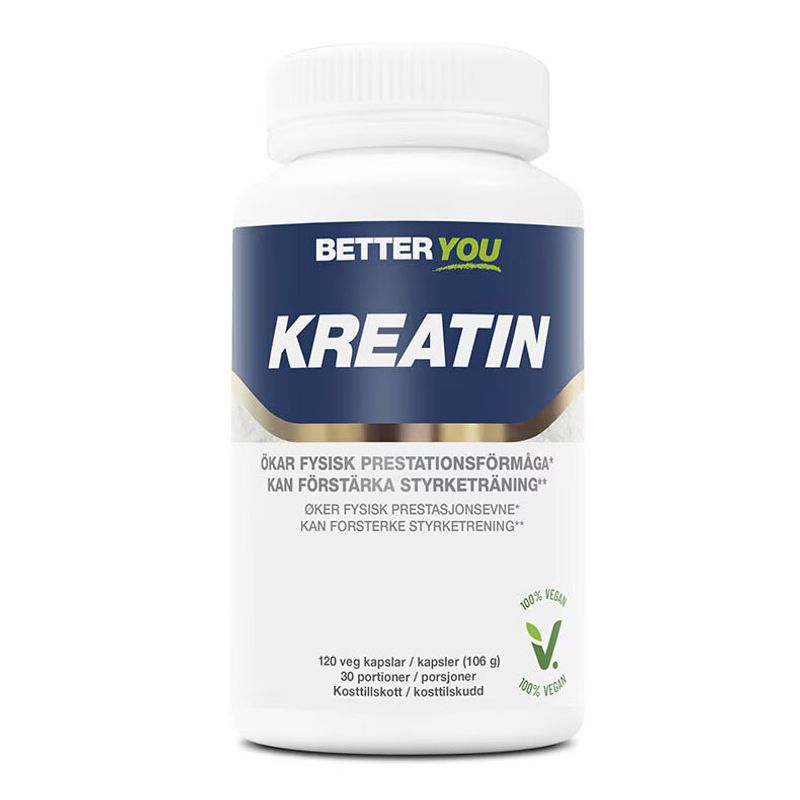 Kreatinkapslar 120 kapslar