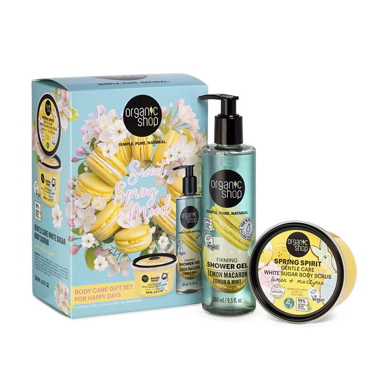 Sweet Spring Mood Set, Duschgel + Skrubb