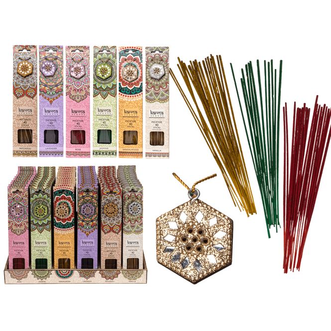 Huvudbild Karma Rökelse + hållare