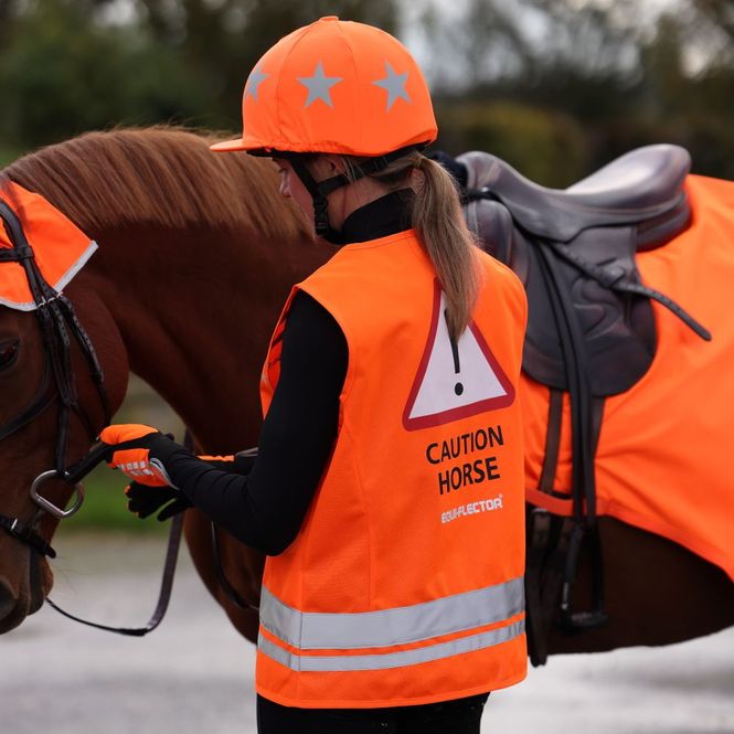 Huvudbild EQUI-FLECTOR® Reflexväst, Orange