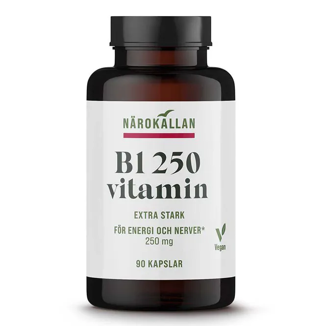 Huvudbild B1 250 mg 90 kapslar