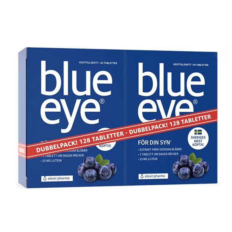 Blue Eye Dubbelpack 128 tabletter