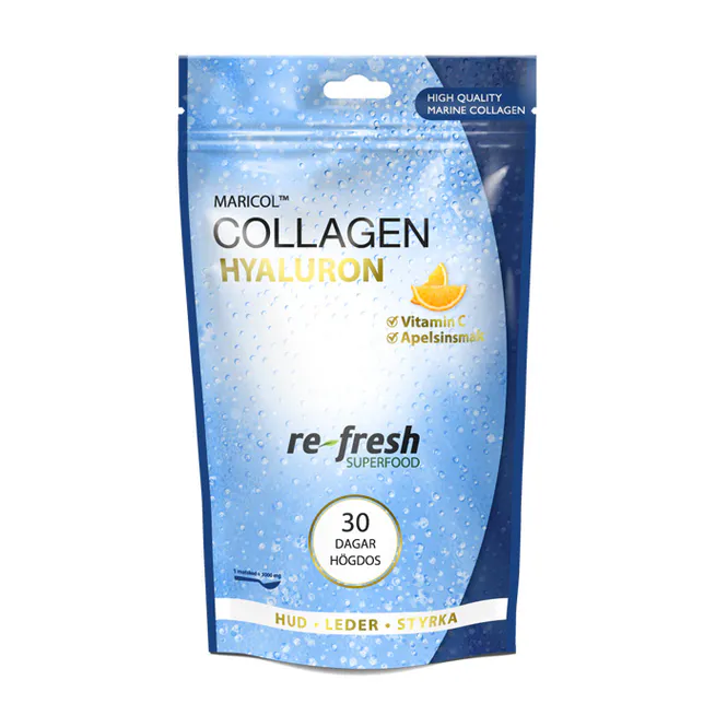 Huvudbild Collagen hyaluron + C 150 g