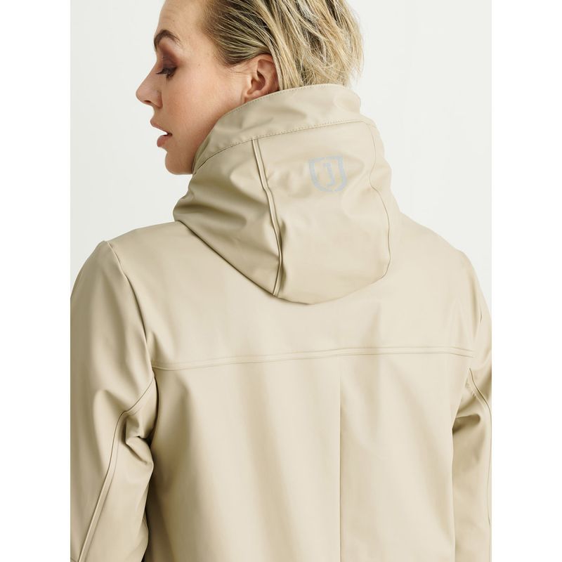 Barbro Regnkappa Fleecefodrar Beige
