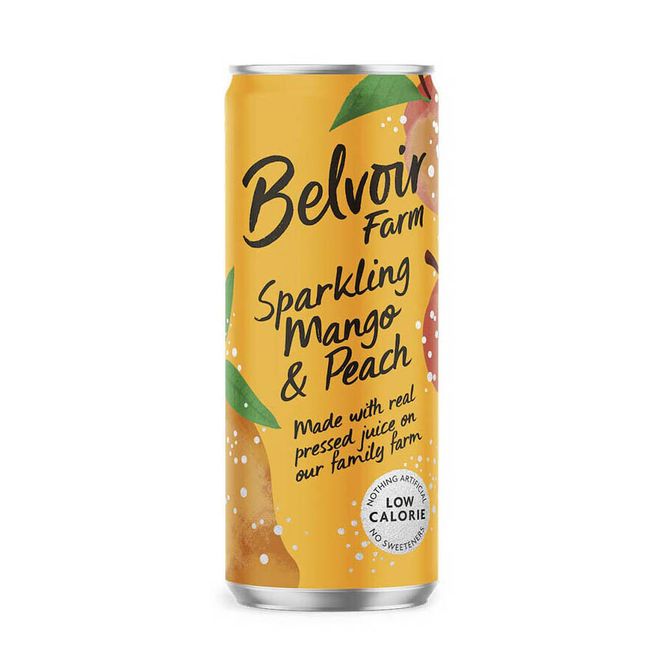 Huvudbild Lemonad Mango & Persika Low Calorie 330ml