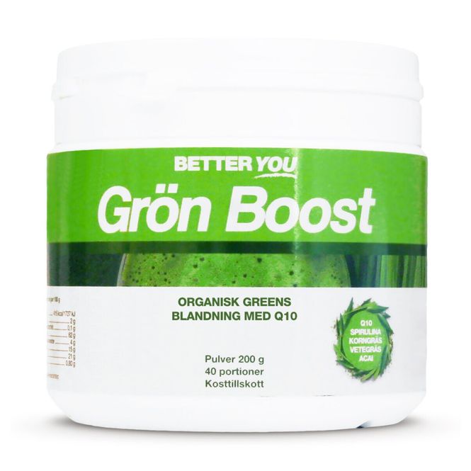 Huvudbild Grön Boost pulver 200g