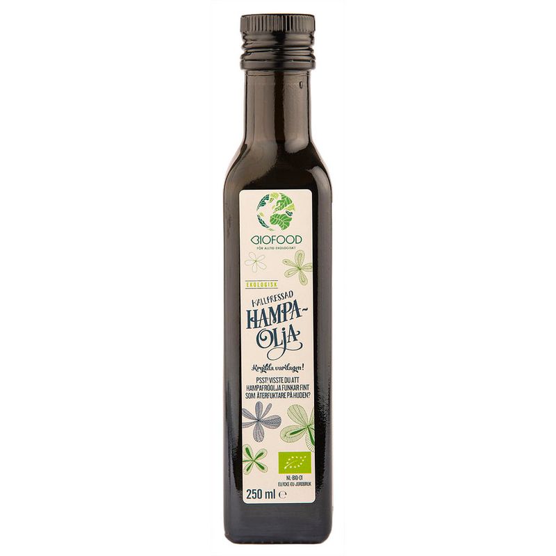 Hampafröolja Kallpressad 250ml 