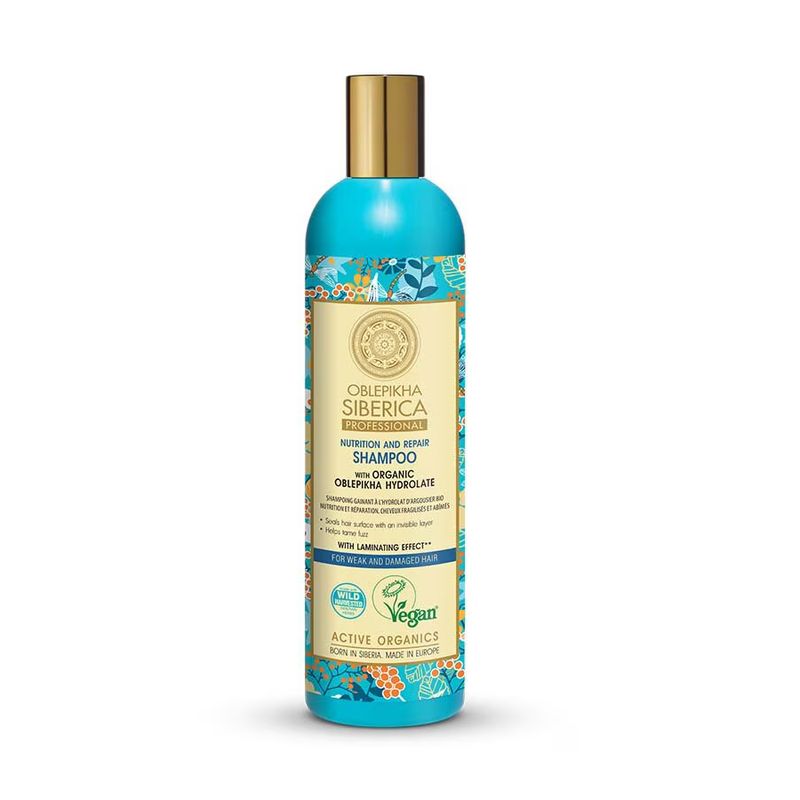 Shampoo with Organic Oblepikha Hydrolate 400ml